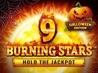 9 Burning Stars Halloween game thumbnail